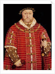 Portrait of Henry VIII by Hans Holbein the Younger