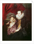 Portrait of a Woman and Child by Anthony van Dyck