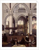 The Interior of Oude Kerk, Amsterdam, c.1660 by Emanuel de Witte