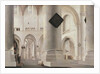 Interior of the Grote Kerk, Amsterdam, c.1637 by Pieter Jansz Saenredam