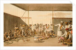 A Marratta Surdar entertaining Brahmuns by Thomas Baxter