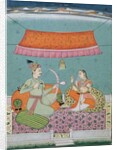 The Lotus Arrow, Bilaspur, c.1750 by Indian School