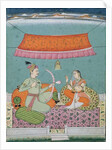 The Lotus Arrow, Bilaspur, c.1750 by Indian School