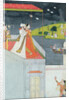 Lovers on a Terrace, c.1780-1800 by Indian School