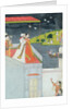 Lovers on a Terrace, c.1780-1800 by Indian School