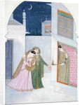 The Timid Bride, Kangra, c.1820 by Indian School