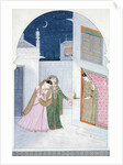 The Timid Bride, Kangra, c.1820 by Indian School