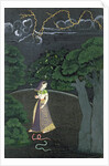 A lady on her way to a tryst, Guler, c.1760 by Indian School