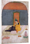 Lovers on a terrace, Garhwal, c.1780-1800 by Indian School