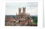 View of Lincoln Cathedral by Anonymous