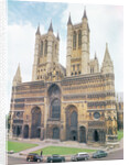 View of Lincoln Cathedral by Anonymous