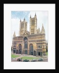 View of Lincoln Cathedral by Anonymous