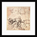 Study for an engraving of the Prodigal Son by Albrecht Dürer or Duerer