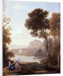 Landscape with Hagar and the Angel, 1646 by Claude Lorrain