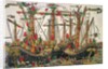 Battle of Zonchio, 1499 by Italian School