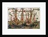Battle of Zonchio, 1499 by Italian School