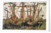 Battle of Zonchio, 1499 by Italian School