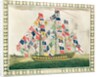 A King's Ship dressed with the colours of different nations, 6th October 1794 by English School