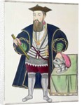 Portrait of Vasco de Gama by Pedro Barretto de Resende