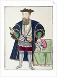 Portrait of Vasco de Gama by Pedro Barretto de Resende