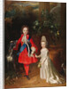 Prince James Francis Edward Stuart and Princess Maria Theresa Stuart, 1695 by Nicolas de Largilliere