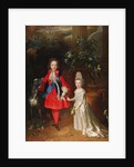 Prince James Francis Edward Stuart and Princess Maria Theresa Stuart, 1695 by Nicolas de Largilliere