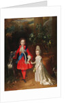 Prince James Francis Edward Stuart and Princess Maria Theresa Stuart, 1695 by Nicolas de Largilliere