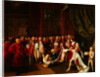 Queen Anne and the Knights of Garter, c.1725 by Pierre Angelis or Angillis