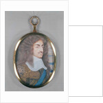 Miniature of Charles II by English School