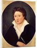 Portrait of Percy Bysshe Shelley, 1819 by Amelia Curran