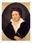 Portrait of Percy Bysshe Shelley, 1819 by Amelia Curran