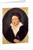 Portrait of Percy Bysshe Shelley, 1819 by Amelia Curran