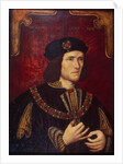 Portrait of King Richard III by English School
