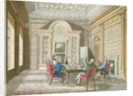 Board Room of The Admiralty, 1808 by T. & Pugin A.C. (1762-1832) (after) Rowlandson