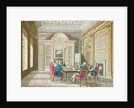 Board Room of The Admiralty, 1808 by T. & Pugin A.C. (1762-1832) (after) Rowlandson