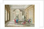 Board Room of The Admiralty, 1808 by T. & Pugin A.C. (1762-1832) (after) Rowlandson