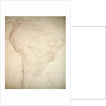 Outlines of the Physical and Political divisions of South America, 1810 by Aaron Arrowsmith