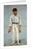 Bobby, caricature of the cricketer Robert Abel, published 5th June 1902 in Vanity Fair by Leslie Matthew Ward