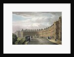 Lansdown Crescent, Bath, 1820 by David Cox