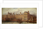 The London Fish Market at Billingsgate, 20th July 1877 by English School