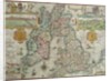 Map of the Kingdom of Great Britain and Ireland, 1610 by Jodocus Hondius