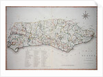 Map of Sussex, 26th March 1805 by John Cary