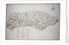 Map of Sussex, 26th March 1805 by John Cary