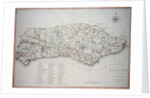 Map of Sussex, 26th March 1805 by John Cary