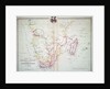 Map of South Africa illustrating Dr. Livingstone's discoveries by School English