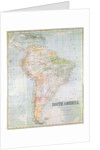 Map of South America by School English