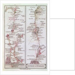 Great North Road out of London, 1st July 1790 by English School