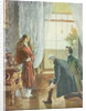 Princess Victoria receiving the news of her Accession to the Throne, 21st June 1837 by English School