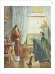 Princess Victoria receiving the news of her Accession to the Throne, 21st June 1837 by English School