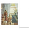 Princess Victoria receiving the news of her Accession to the Throne, 21st June 1837 by English School